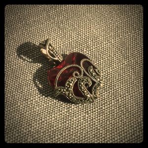 sterling silver heart pendant